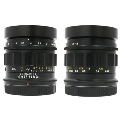 コシナ フォクトレンダー NOKTON 40mm F1.2 Aspherical 単焦点レンズ(Nikon Zマウント用) nokton-40mm-f12-aspherical-z   整備済みアウトレット品 [中古(A)]