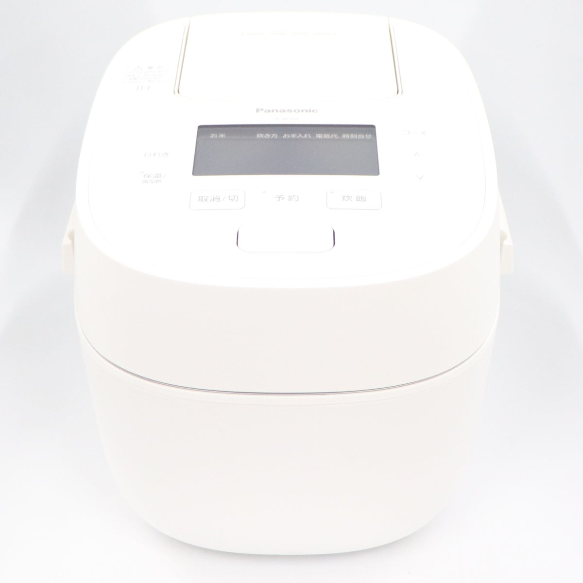 [中古(B)] [5.5合]パナソニック 可変圧力IHジャー炊飯器 SR-W10A ホワイト sr-w10a  [良い]