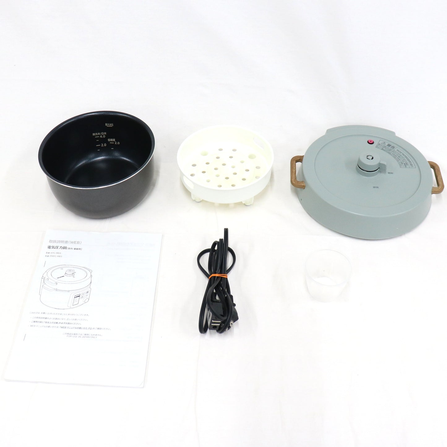 アイリスオーヤマ 電気圧力鍋 3.0L グリーン KPC-MB3-G  グリーン 整備済みアウトレット品 [中古(C)]