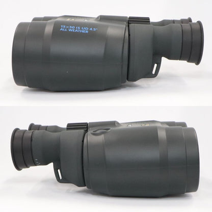 [倍率15倍]Canon IS ALL WEATHER BINOCULARS 15×50 コンサート・ライブ向け 防振双眼鏡　canon-binoculars-1550   整備済みアウトレット品 [中古(A)]