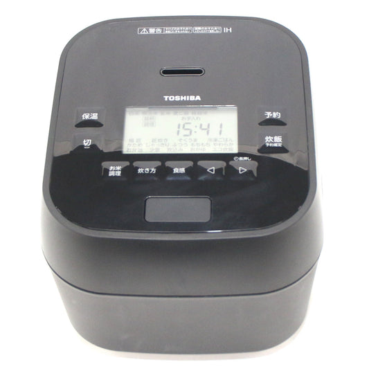 [中古(B)] [5.5合炊き] 東芝 炎匠炊き RC-10HGW 真空圧力IH 炊飯器　rc-10hgw-gb グランブラック [良い]