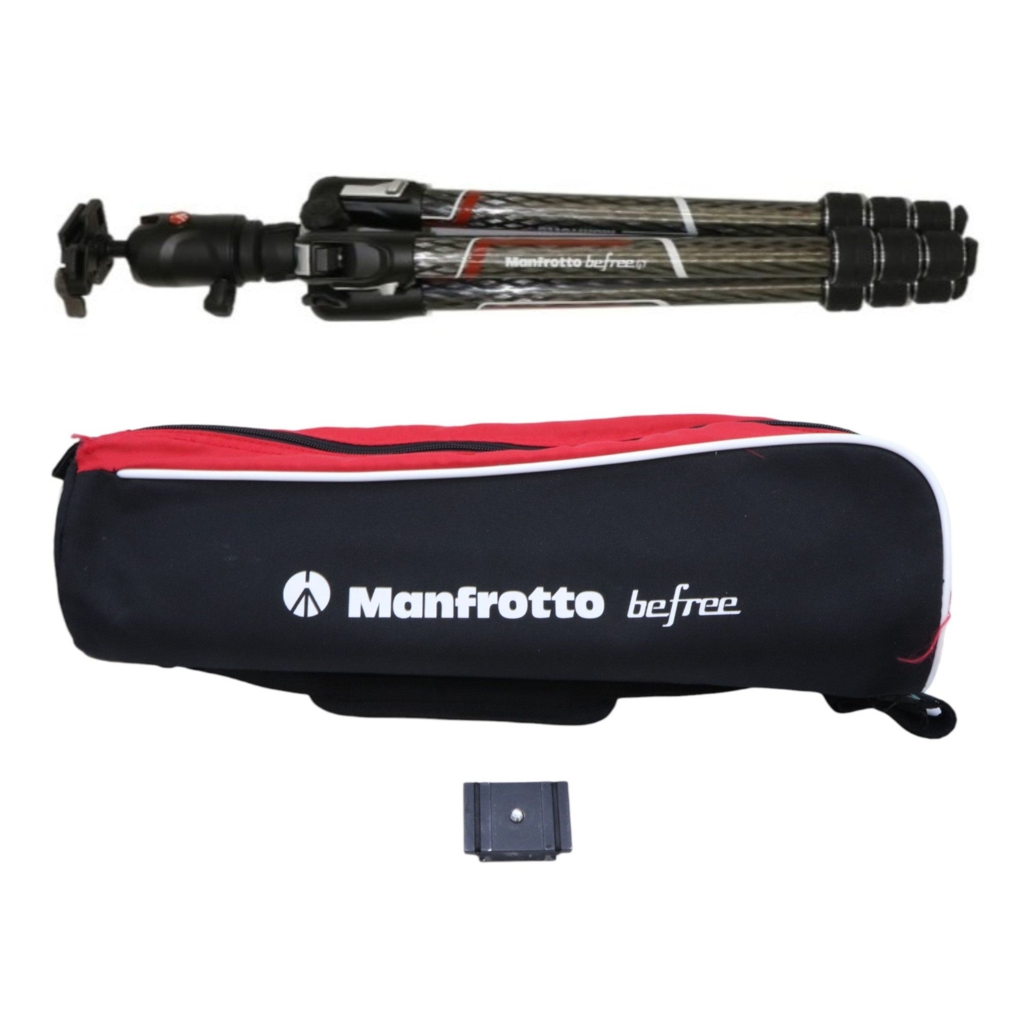 [中古(A)] Manfrotto befree GT カーボンT三脚キット　 MKBFRTC4GT-BH [非常に良い]