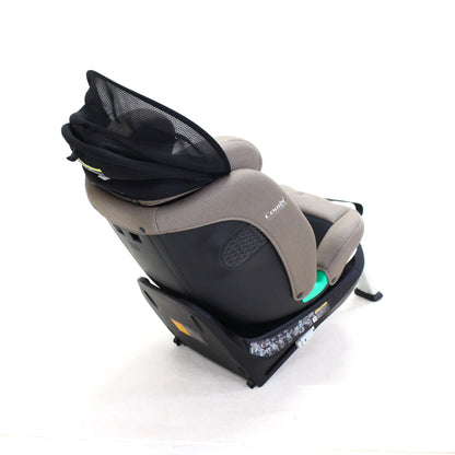 コンビ クルムーヴ ロング R129 エッグショック EA チャイルドシート (ISOFIX固定 / R129適合) 4972990193641  グレージュ 整備済みアウトレット品 [中古(C)]