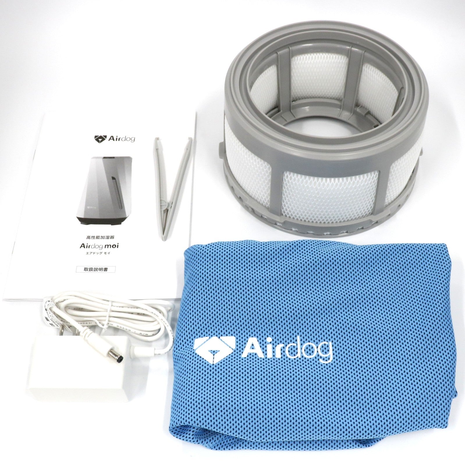 ジャンク] Airdog moi(エアドッグ モイ) 気化式加湿器 ホワイト