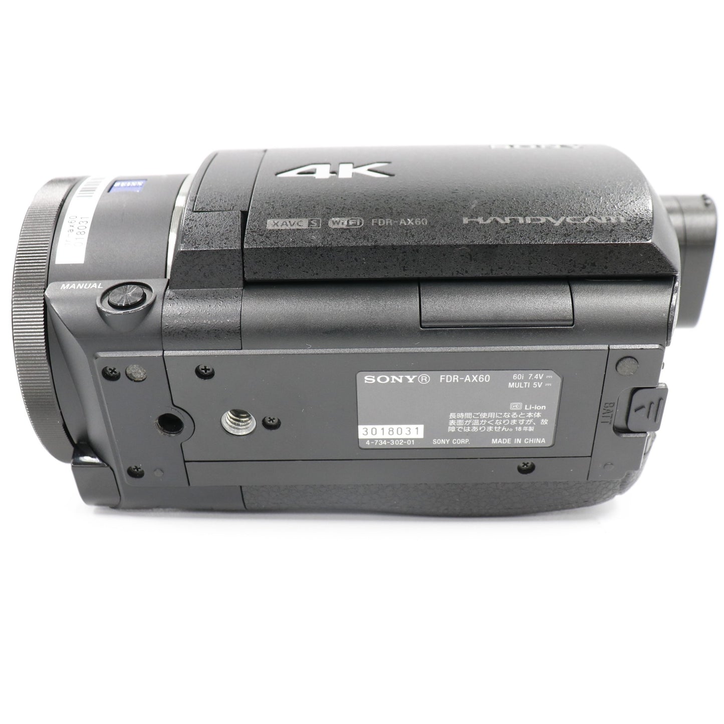 [中古(C)] ソニー 4Kビデオカメラ FDR-AX60  fdr-ax60[可]