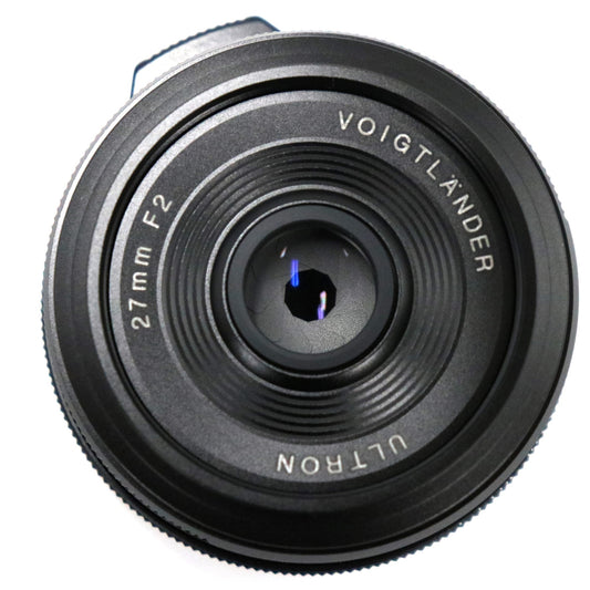 [中古(A)] コシナ フォクトレンダー ULTRON 27mm F2 単焦点レンズ(FUJIFILM Xマウント用) ulton-27mm-f2-x-bk ulton-27mm-f2-x-bk[非常に良い]