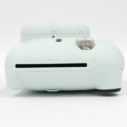 富士フイルム instax mini 12 インスタントカメラ チェキ instax-mini12-gr  ミントグリーン ジャンク品 [難あり(D)]