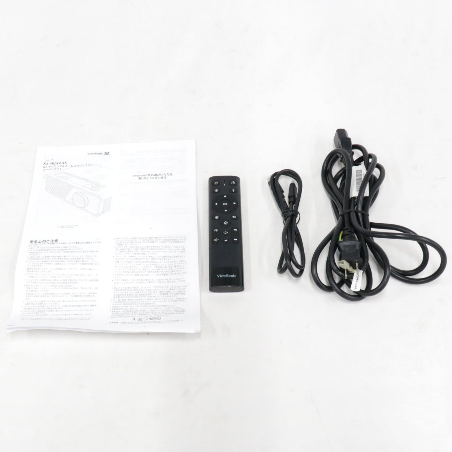 [中古(B)] ViewSonic ビューソニック X2-4K 4K HDR 高輝度短焦点 XBOX 認定ゲーミング＆ホームスマート LED プロジェクター　x2-4k  [良い]