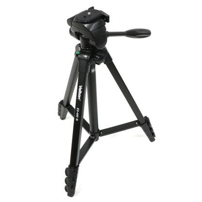 [中古(A)] Velbon 三脚 EX-440 (アルミ製/レバー式/4段/小型) ex-440 [非常に良い]