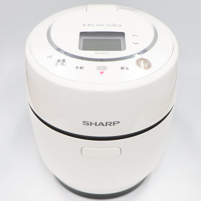 [中古(C)]  シャープ ヘルシオ ホットクック KN-HW10G 1〜2人用 1.0L容量 ホワイトkn-hw10g-w　[可]