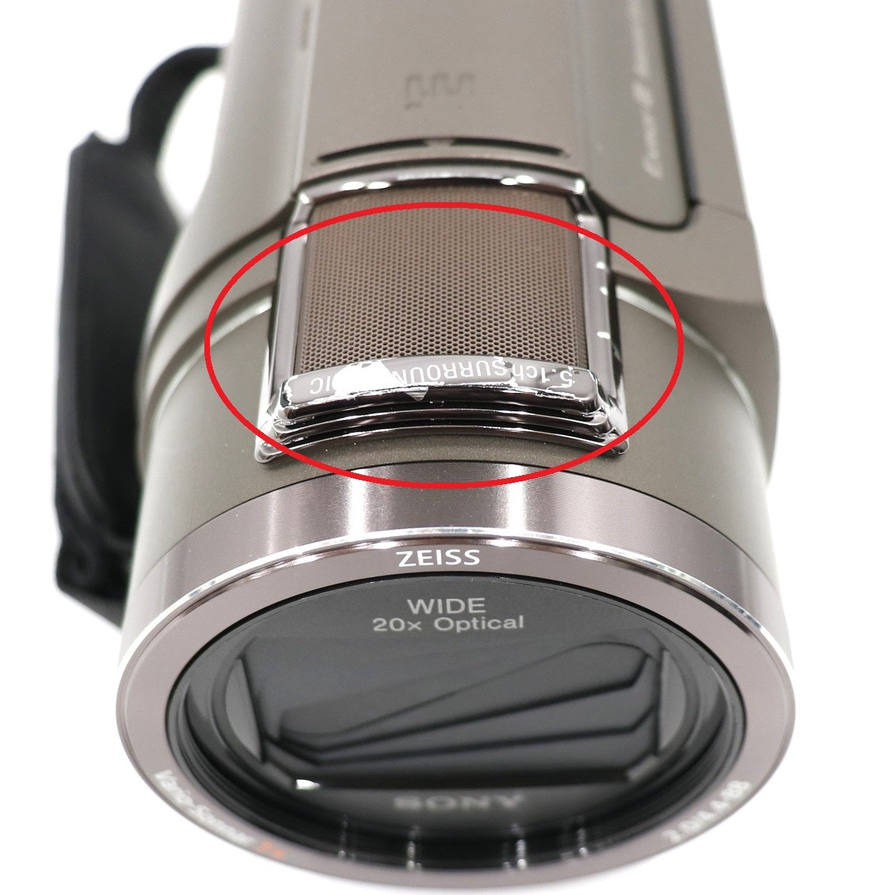 [中古(C)] ソニー 4Kビデオカメラ FDR-AX45A　ブラウン　fdr-ax45a-br [可]