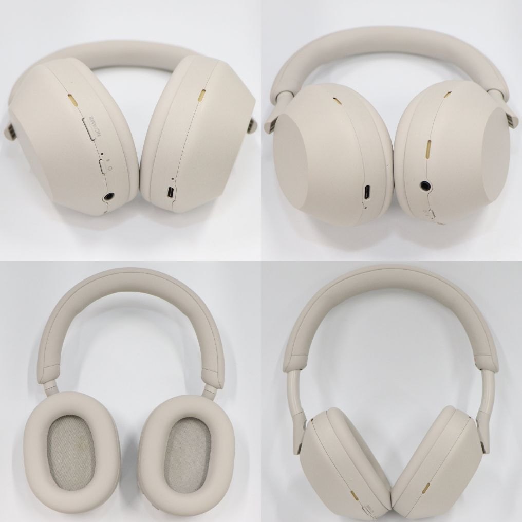 [中古(C)] ソニー ワイヤレスノイズキャンセリングヘッドホン WH-1000XM5 シルバーwh-1000xm5-s　[可]