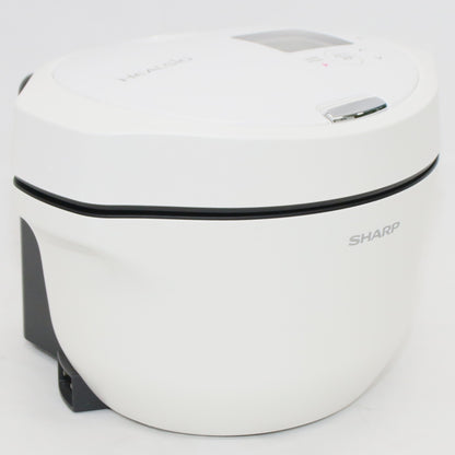 [中古(C)] シャープ ヘルシオ ホットクック KN-HW24G 2〜6人用 2.4L容量　kn-hw24g-w ホワイトkn-hw24g-w　[可]
