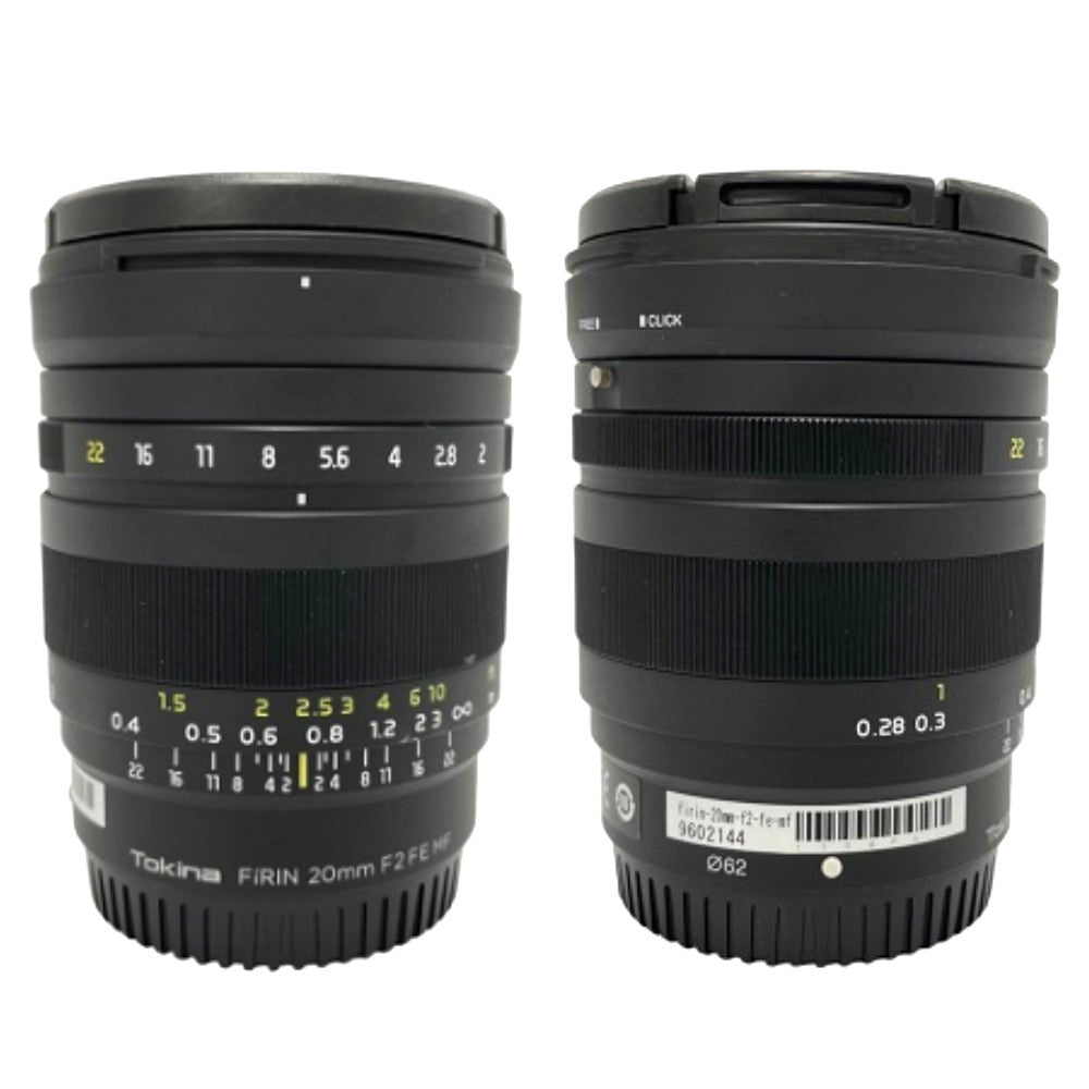 [中古(B)] ケンコー・トキナー FíRIN 20mm F2 FE MF 単焦点レンズ (SONY Eマウント) [良い]