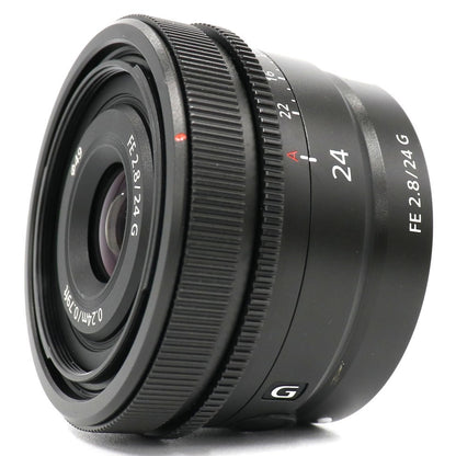 ソニー FE 24mm F2.8 G SEL24F28G 単焦点レンズ sel24f28g   整備済みアウトレット品 [良い(B)]