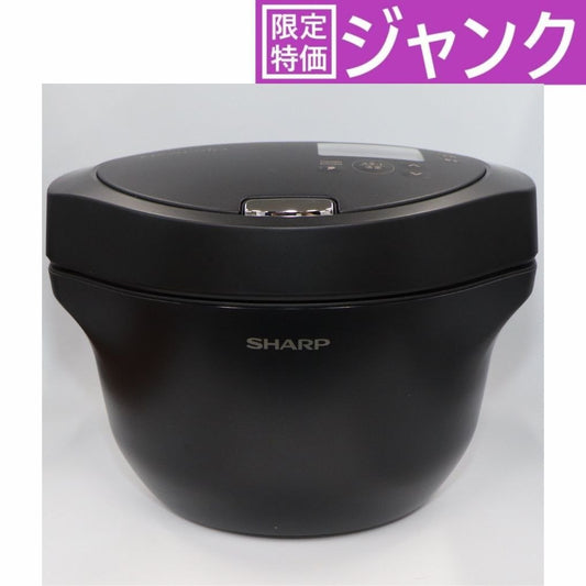 [ジャンク] シャープ ヘルシオ ホットクック KN-HW24G 2〜6人用 2.4L容量 ブラック[難あり(D)]