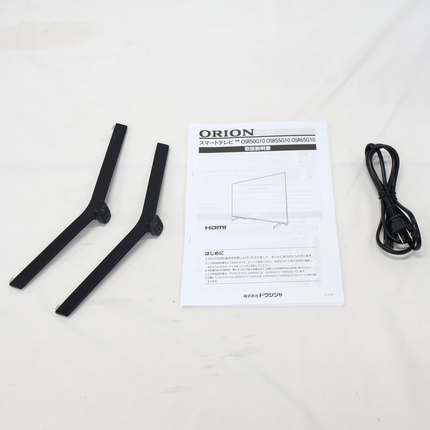 [ジャンク] ORION(オリオン) 55V型 4K対応 スマートテレビ OSR55G10　osr55g10 [難あり(D)]