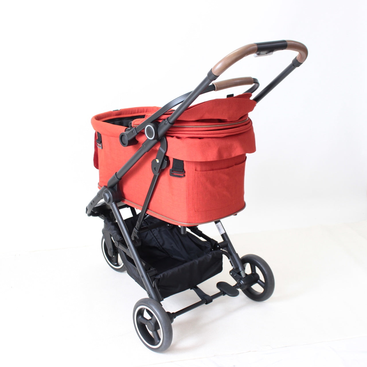 【美品】コンビ コムペット imgrc0095649605.jpg レッド　ペットカート キャリー ルルテイル ペットカート