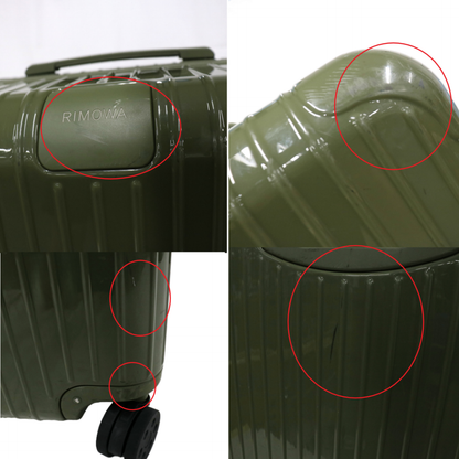 [5-8泊向けサイズ]リモワ Essential Check-InL Cactus 85L ハード スーツケース　essential-check-in-l-cactus   整備済みアウトレット品 [中古(C)]