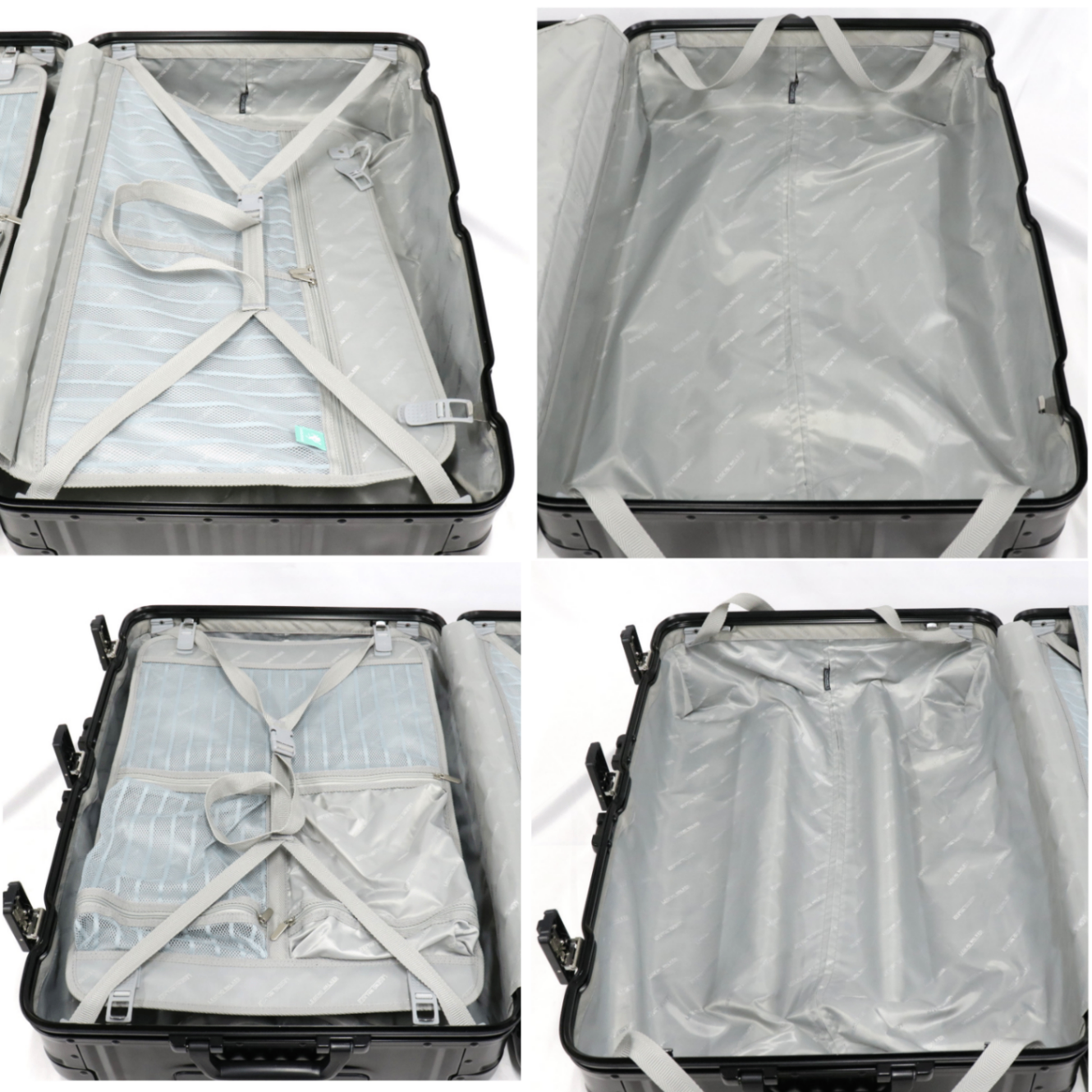 [中古(C)] [5-8泊向けサイズ]LEGEND WALKER 1510 88L アルミ製ハードスーツケース 1510-70-bk　[可]