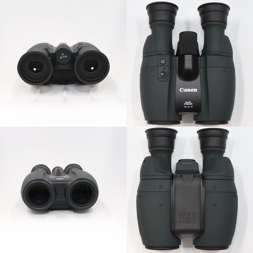 [倍率10倍]Canon IS BINOCULARS 10×32 コンサート・ライブ向け 防振双眼鏡　canon-binoculars-1032   整備済みアウトレット品 [中古(C)]