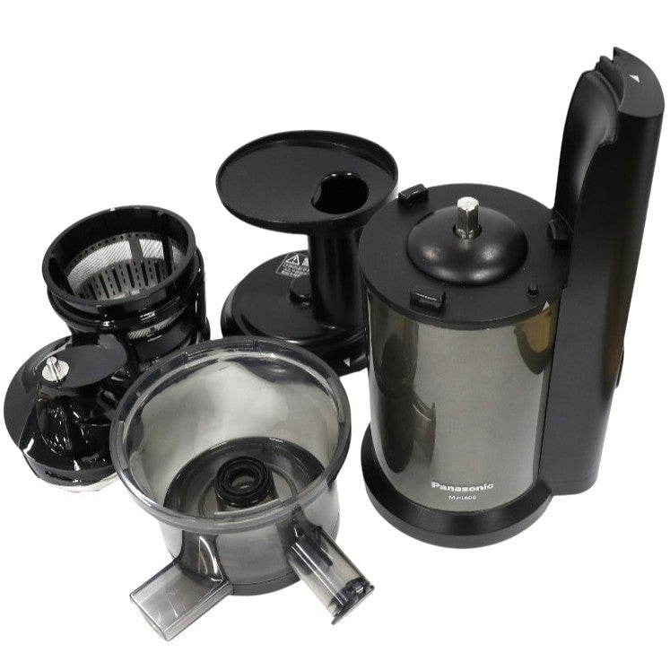 [中古(C)] パナソニック 低速ジューサー MJ-L600-H グラファイトグレー mj-l600-h　[可]