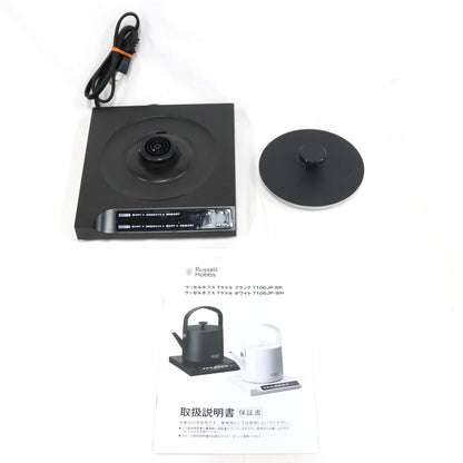 ラッセルホブス 温度調整 電気ケトル T Kettle ブラック 7106JP-BK 7106-jp-bk  ブラック 整備済みアウトレット品 [中古(C)]