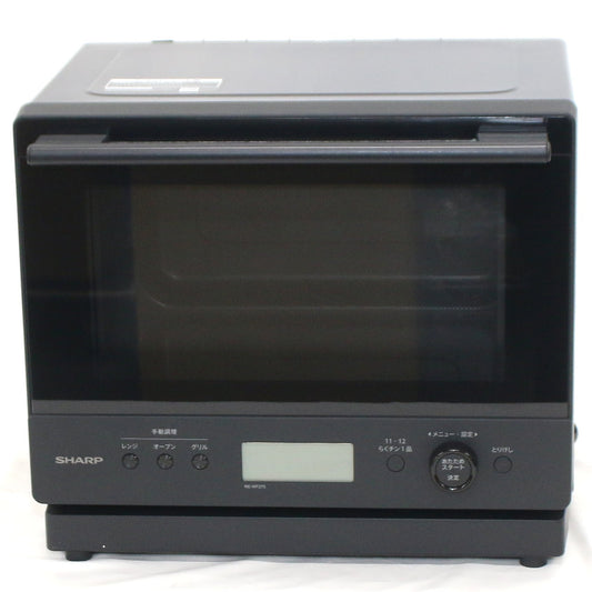 [中古(C)] [27L]シャープ PLAINLY RE-WF275 オーブンレンジ re-wf275-b ブラックre-wf275-b　[可]