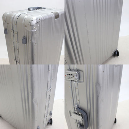 [5-8泊向けサイズ]LEGEND WALKER 1510 88L アルミ製ハードスーツケース　1510-70-sl  シルバー 整備済みアウトレット品 [中古(C)]