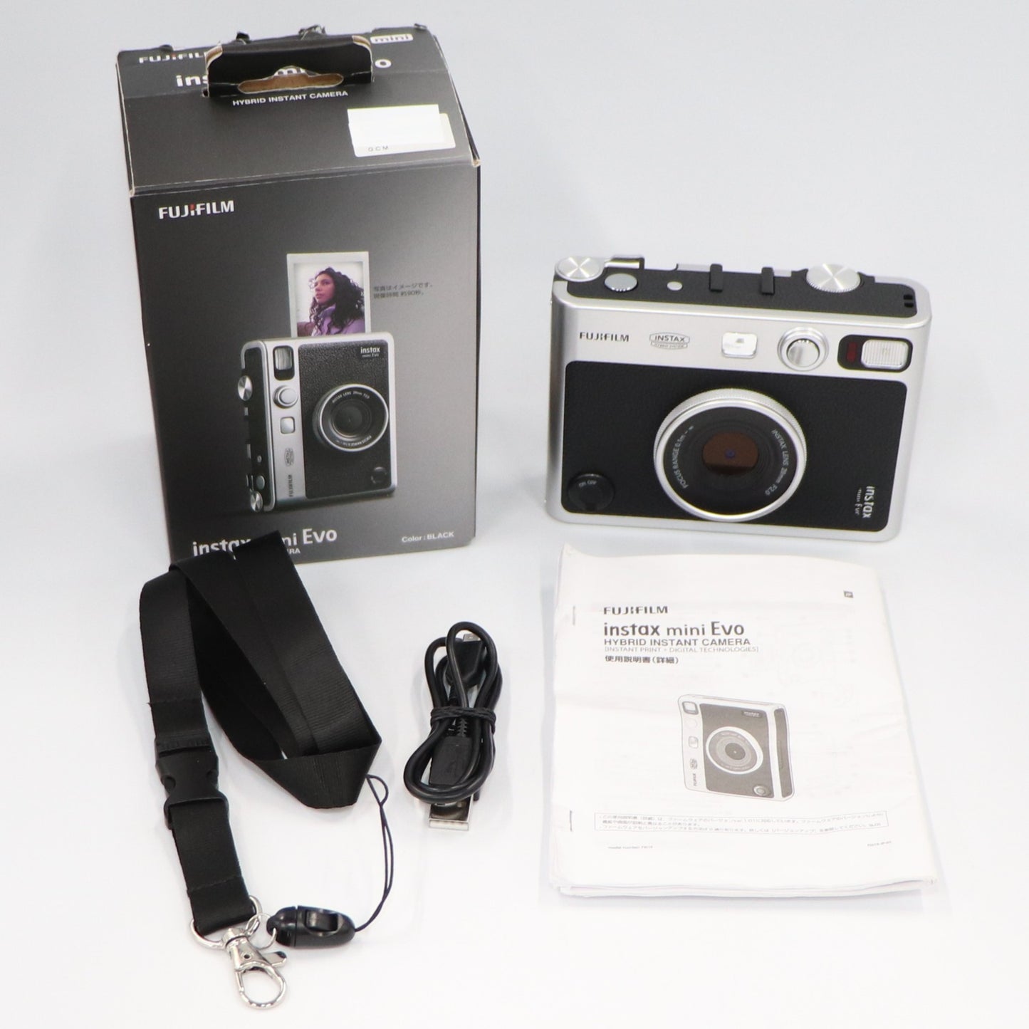 [中古(C)]  富士フイルム ハイブリッドインスタントカメラ"チェキ”「instax mini Evo™」 instax-minievo　[可]
