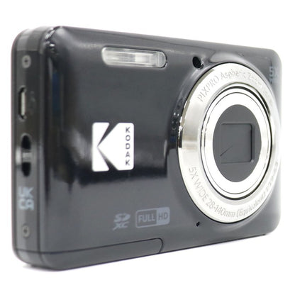 コダック PIXPRO FRIENDLY ZOOM FZ55 コンパクトデジタルカメラ pixpro-fz55-bk  ブラック 整備済みアウトレット品 [中古(C)]