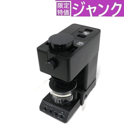 [ジャンク] ツインバード 全自動コーヒーメーカー CM-D457 [容量3杯モデル]　cm-d457-b [難あり(D)]