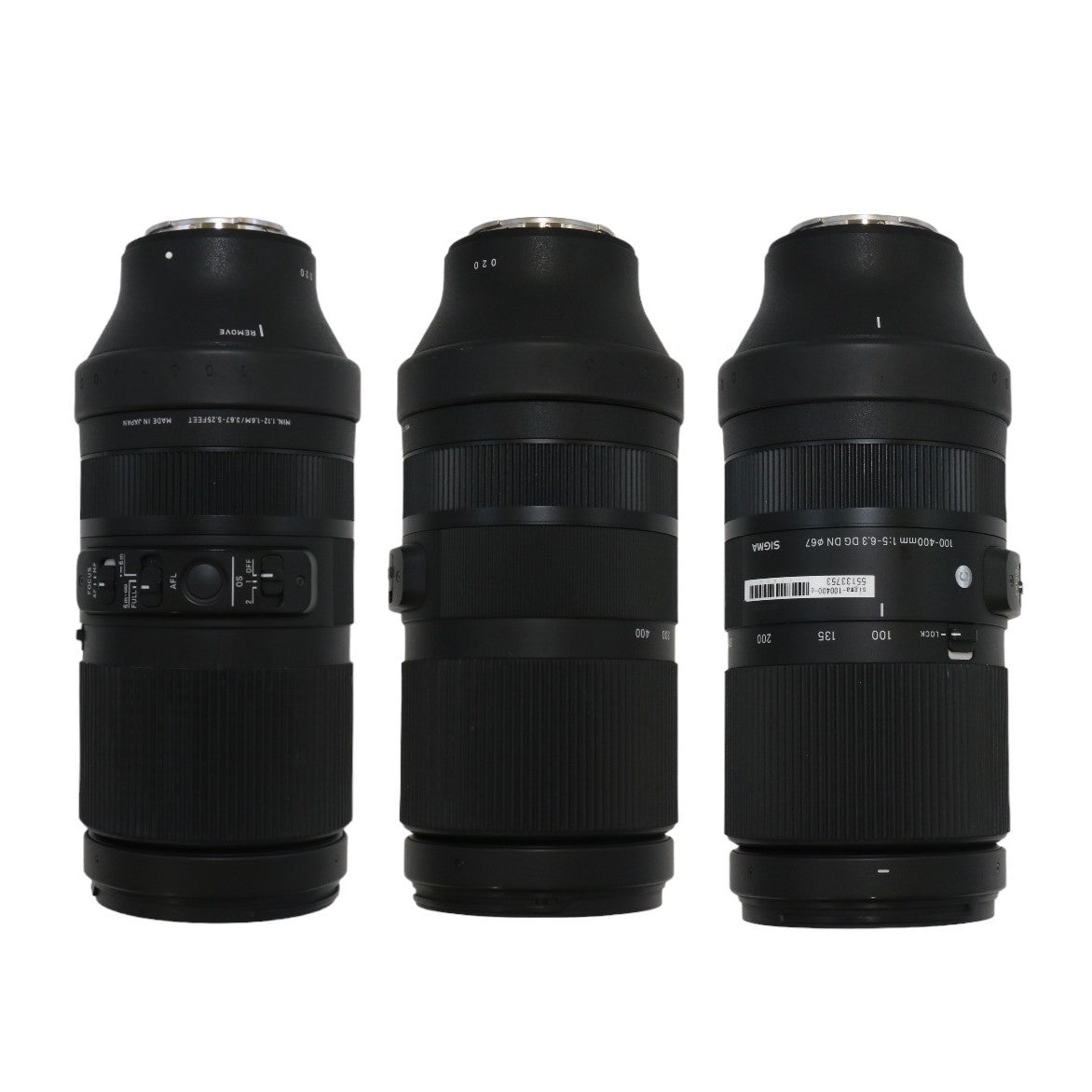 [中古(A)] シグマ 100-400mm F5-6.3 DG DN OS Contemporary 望遠ズームレンズ (SONY Eマウント用)  750657 [非常に良い]