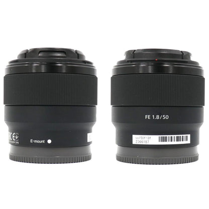 ソニー FE 50mm F1.8 SEL50F18F 単焦点レンズ sel50f18f   整備済みアウトレット品 [中古(A)]