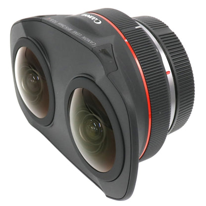 CANON RF5.2mm F2.8 L DUAL FISHEYE 単焦点レンズ rf52-f28l-dfe   整備済みアウトレット品 [中古(A)]