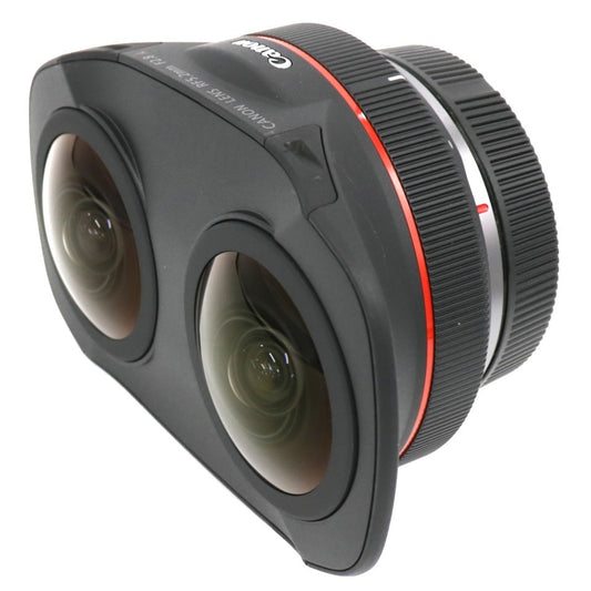 CANON RF5.2mm F2.8 L DUAL FISHEYE 単焦点レンズ rf52-f28l-dfe   整備済みアウトレット品 [中古(A)]