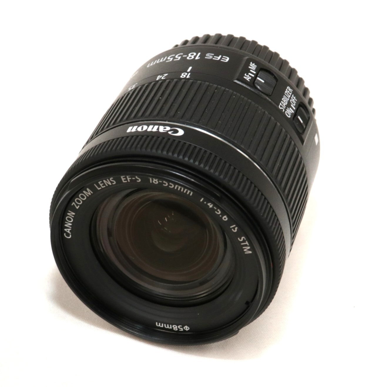 [中古(C)] CANON EF-S 18-55mm IS STM 標準ズームレンズ ef-s18-55 ef-s18-55　[可]
