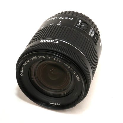 [中古(C)] CANON EF-S 18-55mm IS STM 標準ズームレンズ ef-s18-55 ef-s18-55　[可]