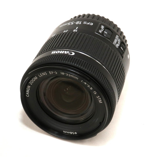 [中古(C)] CANON EF-S 18-55mm IS STM 標準ズームレンズ ef-s18-55 ef-s18-55　[可]