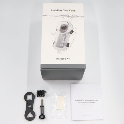 [ジャンク] Insta360 X4 360度カメラ専用 見えない潜水ケース [難あり(D)]