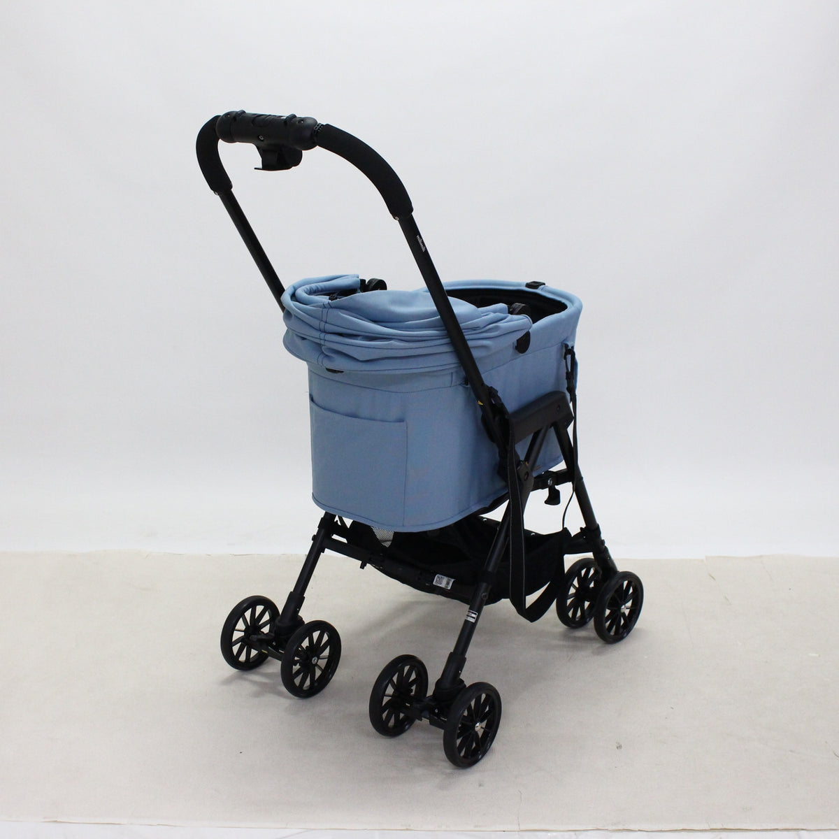コンビ ペット用カート ミリミリキャリ―　combi-milimilicarry-blue  マーメイドケーブブルー 整備済みアウトレット品 [中古(C)]