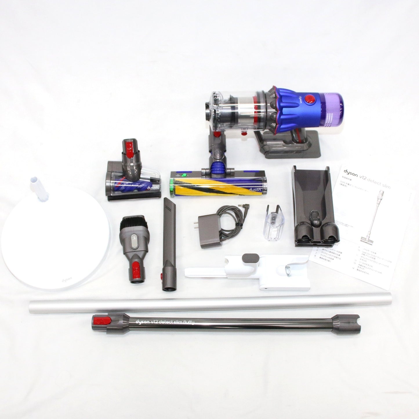 [中古(B)] Dyson(ダイソン) V12 Detect Slim Fluffy コードレスクリーナー SV20 FF N sv20-ff  [良い]