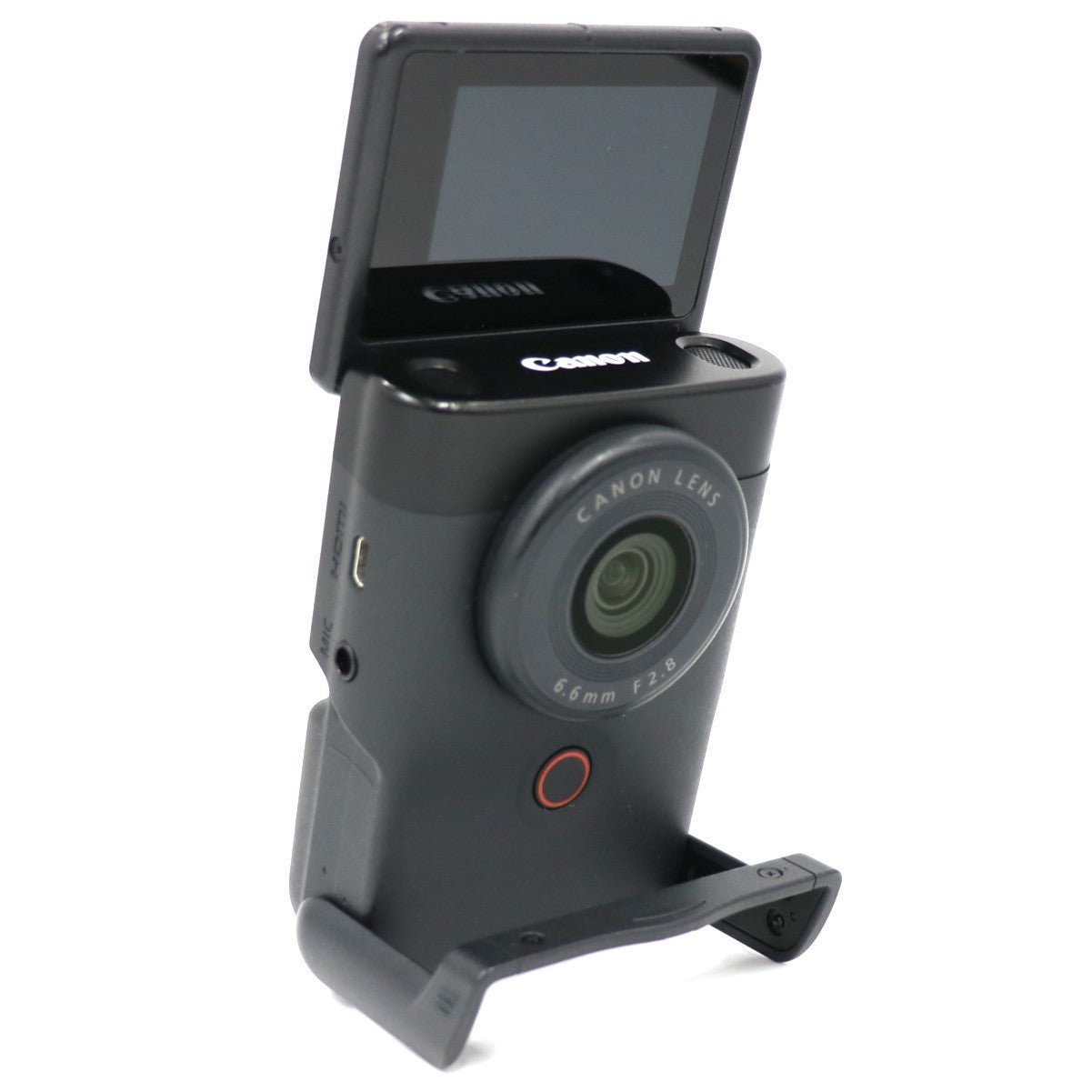 Canon PowerShot V10 コンパクトデジタルカメラ psv10-bk  ブラック 整備済みアウトレット品 [中古(A)]