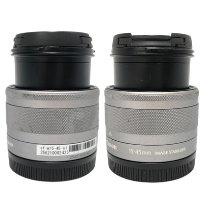 [中古(C)] CANON EF-M 15-45mm F3.5-6.3 IS STM 標準ズームレンズ [可]