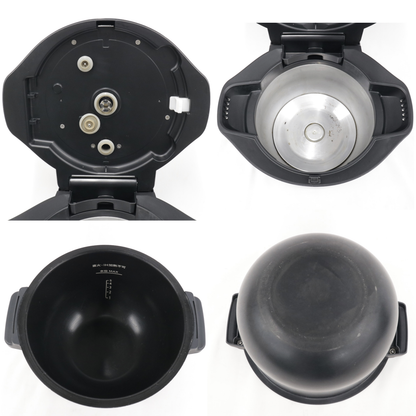 [中古(C)] シャープ ヘルシオ ホットクック KN-HW24G 2〜6人用 2.4L容量 kn-hw24g-b ブラックkn-hw24g-b　[可]