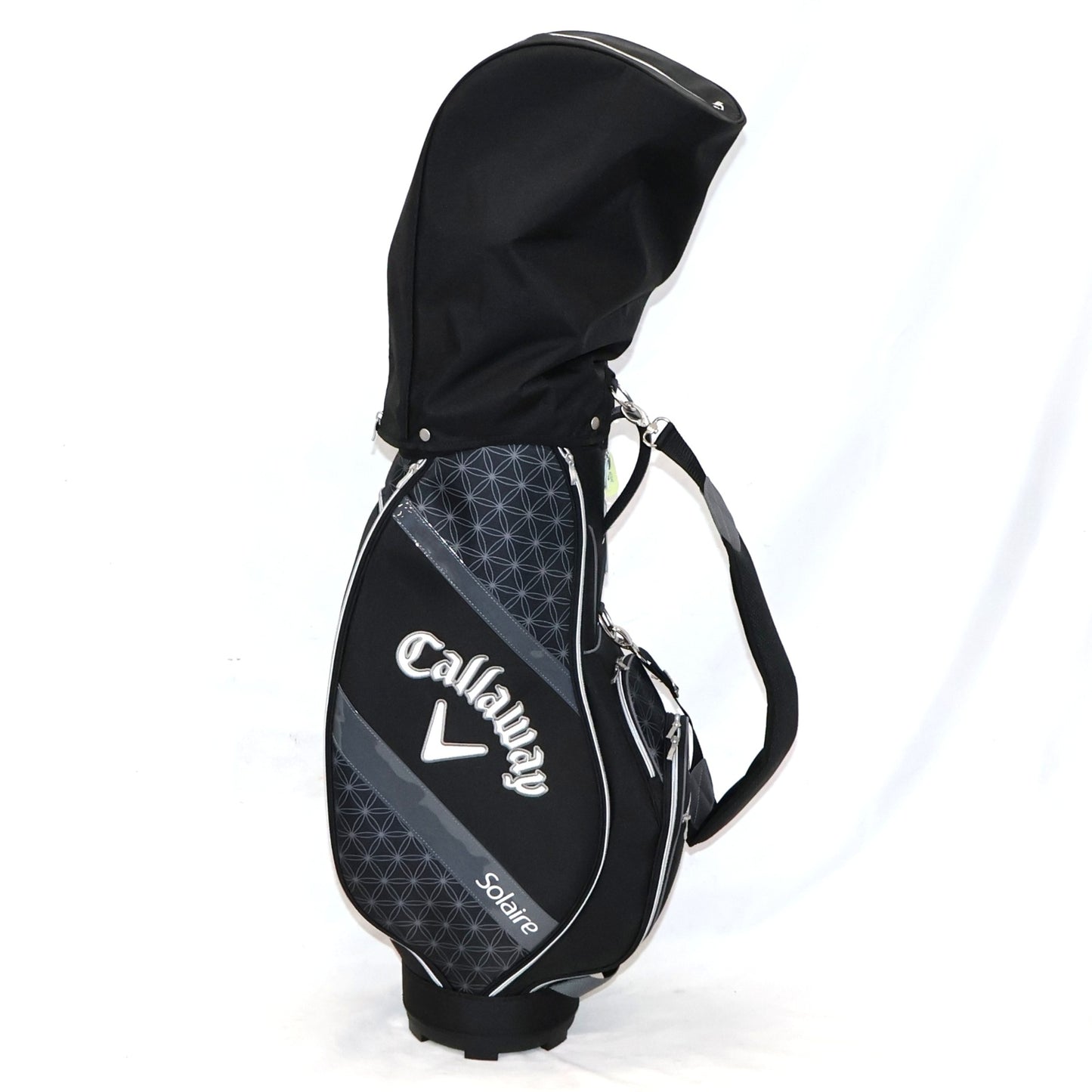キャロウェイ ゴルフ ソレイル クラブセットレディース 8本組 キャディバッグ付き パッケージセット　callaway-solaire-clubset-8-black  ブラック 整備済みアウトレット品 [中古(C)]