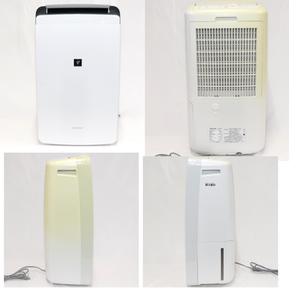 [中古(C)] シャープ コンプレッサー方式 衣類乾燥除湿機 プラズマクラスター7000 CV-R120-W ホワイト系(木造〜14畳 / 鉄筋〜30畳)　cv-r120-w cv-r120-w　[可]