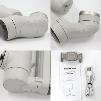 [中古(B)] Insta360 Flow AI追跡搭載 スマートフォン用ジンバル insta360-flow-gy ストーングレイ [良い]