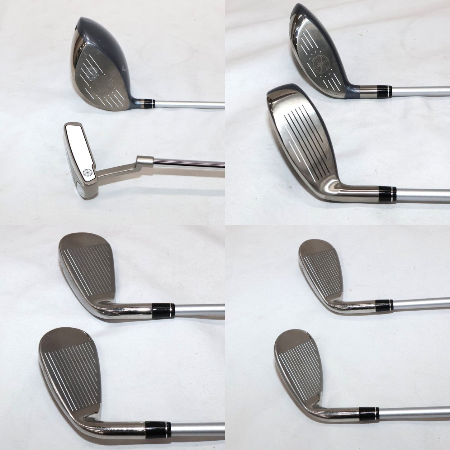 キャロウェイ ゴルフ ソレイル クラブセットレディース 8本組 キャディバッグ付き パッケージセット　callaway-solaire-clubset-8-black  ブラック 整備済みアウトレット品 [中古(C)]