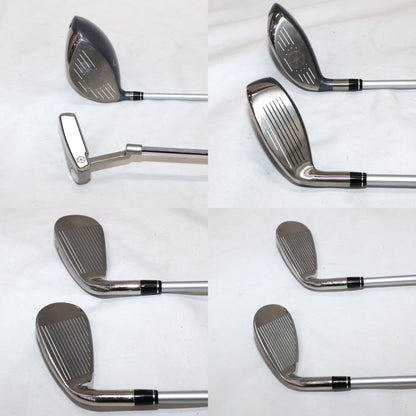 キャロウェイ ゴルフ ソレイル クラブセットレディース 8本組 キャディバッグ付き パッケージセット　callaway-solaire-clubset-8-black  ブラック 整備済みアウトレット品 [中古(C)]